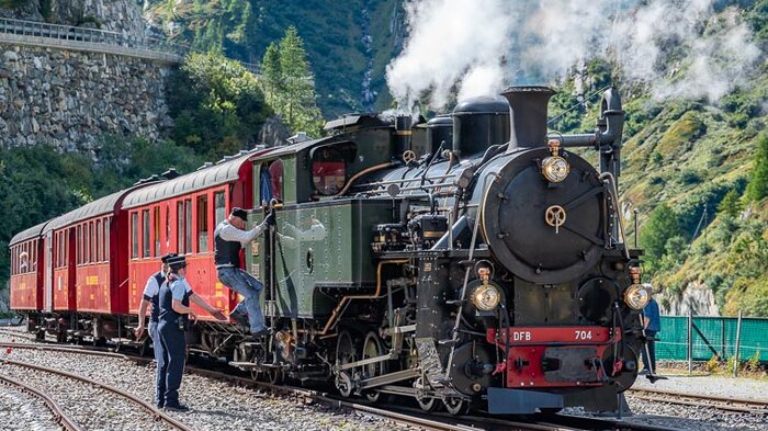 Dampfbahn Furka Bergstrecke