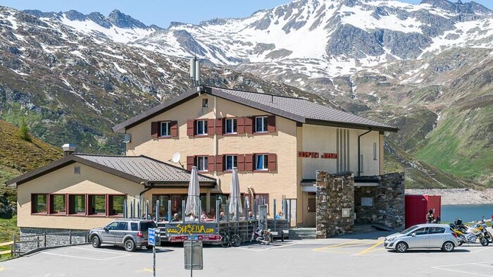 Lukmanier Passstrasse